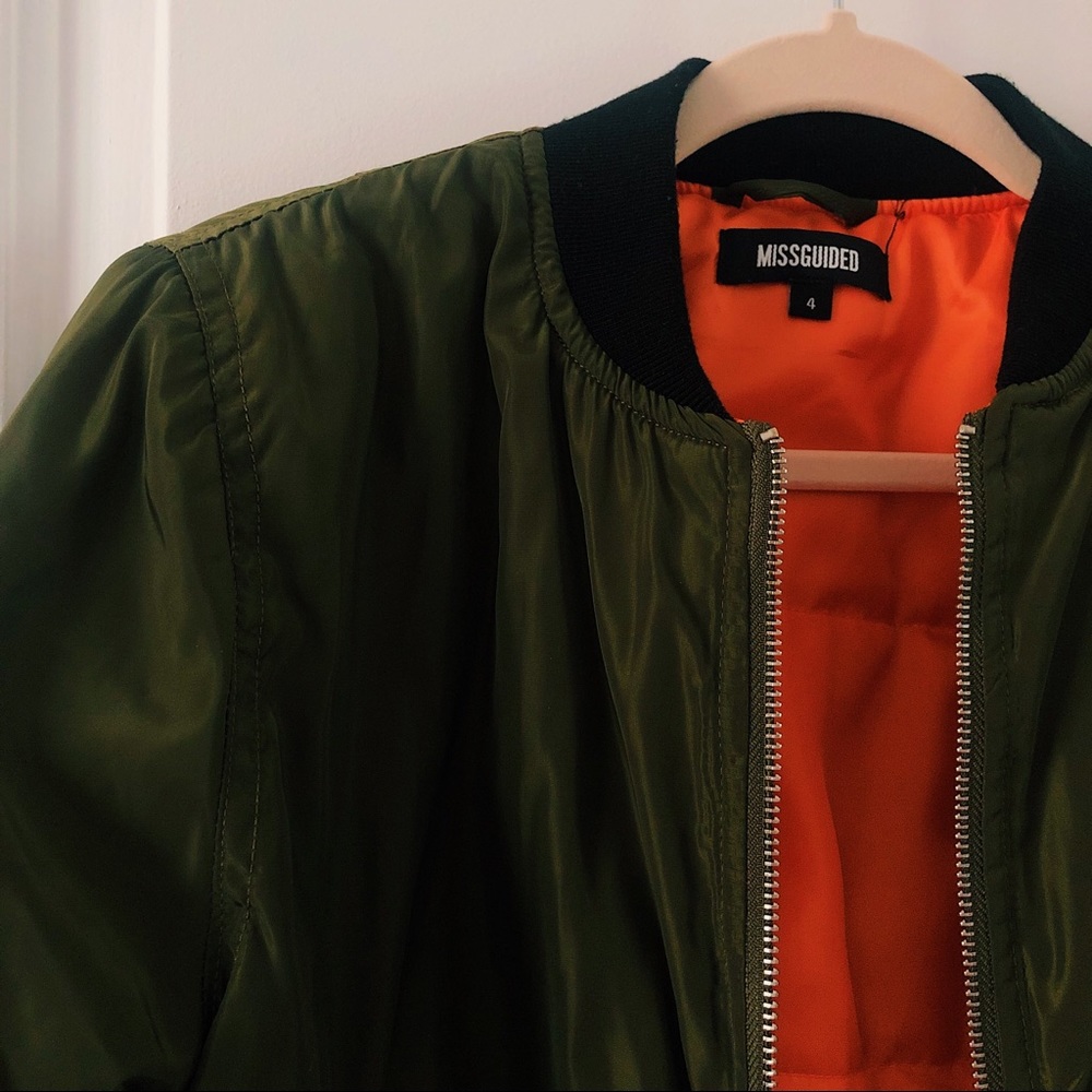 Missguided Bomber Jacket - Picture 7 of 12